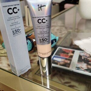 IT Cosmetics CC+ Cream Full Coverage Color Correcting Foundation with SPF 50+